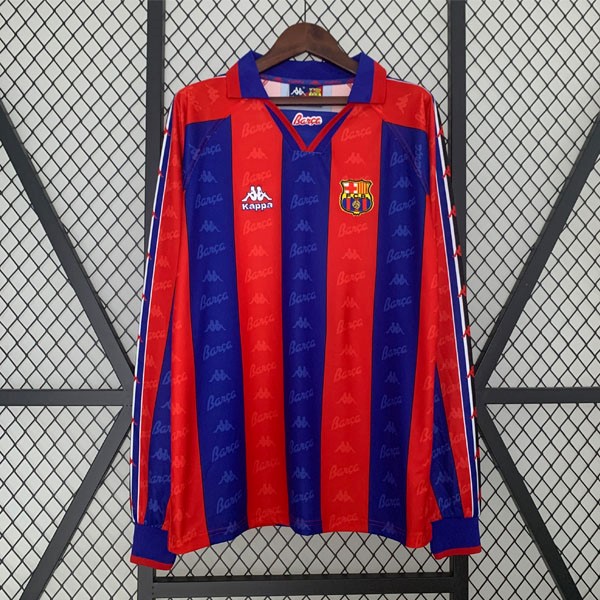 Tailandia Camiseta Barcelona Primera Equipación ML Retro 1996 1997